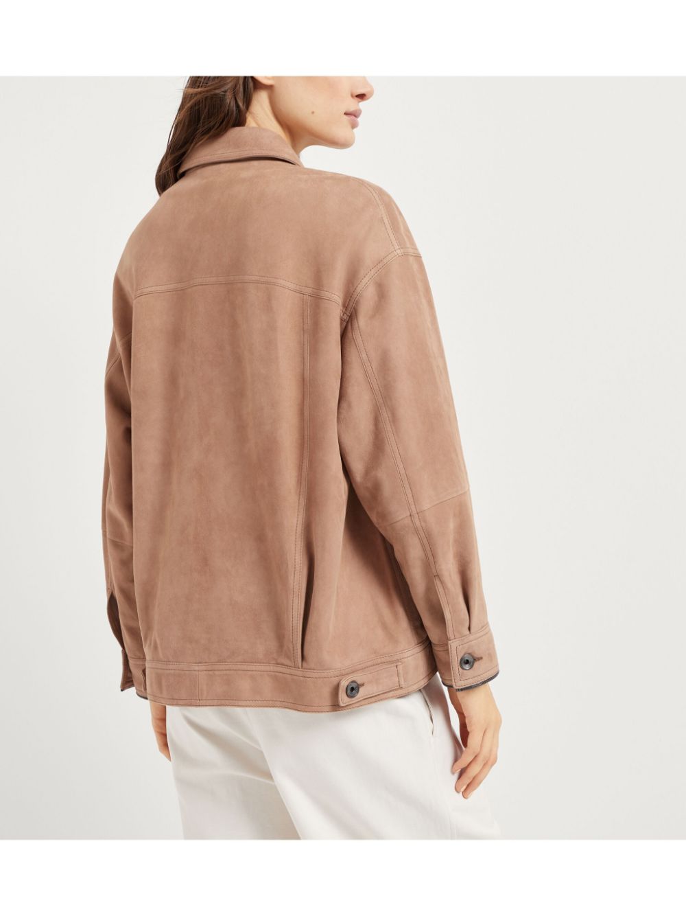 Brunello Cucinelli  Couture suede jacket