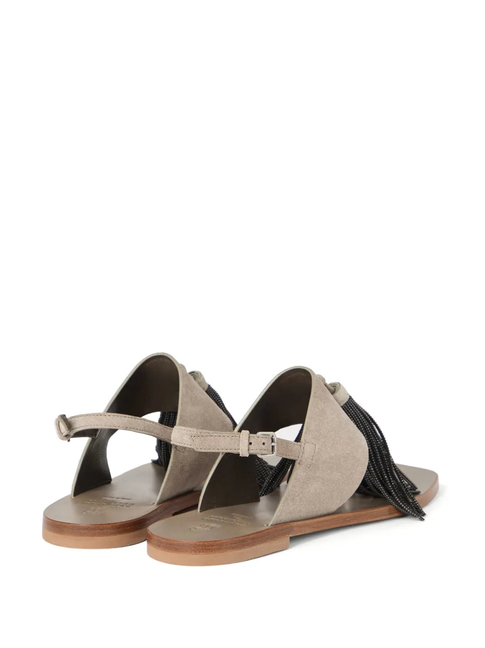 Brunello Cucinelli suede sandals - Image 3