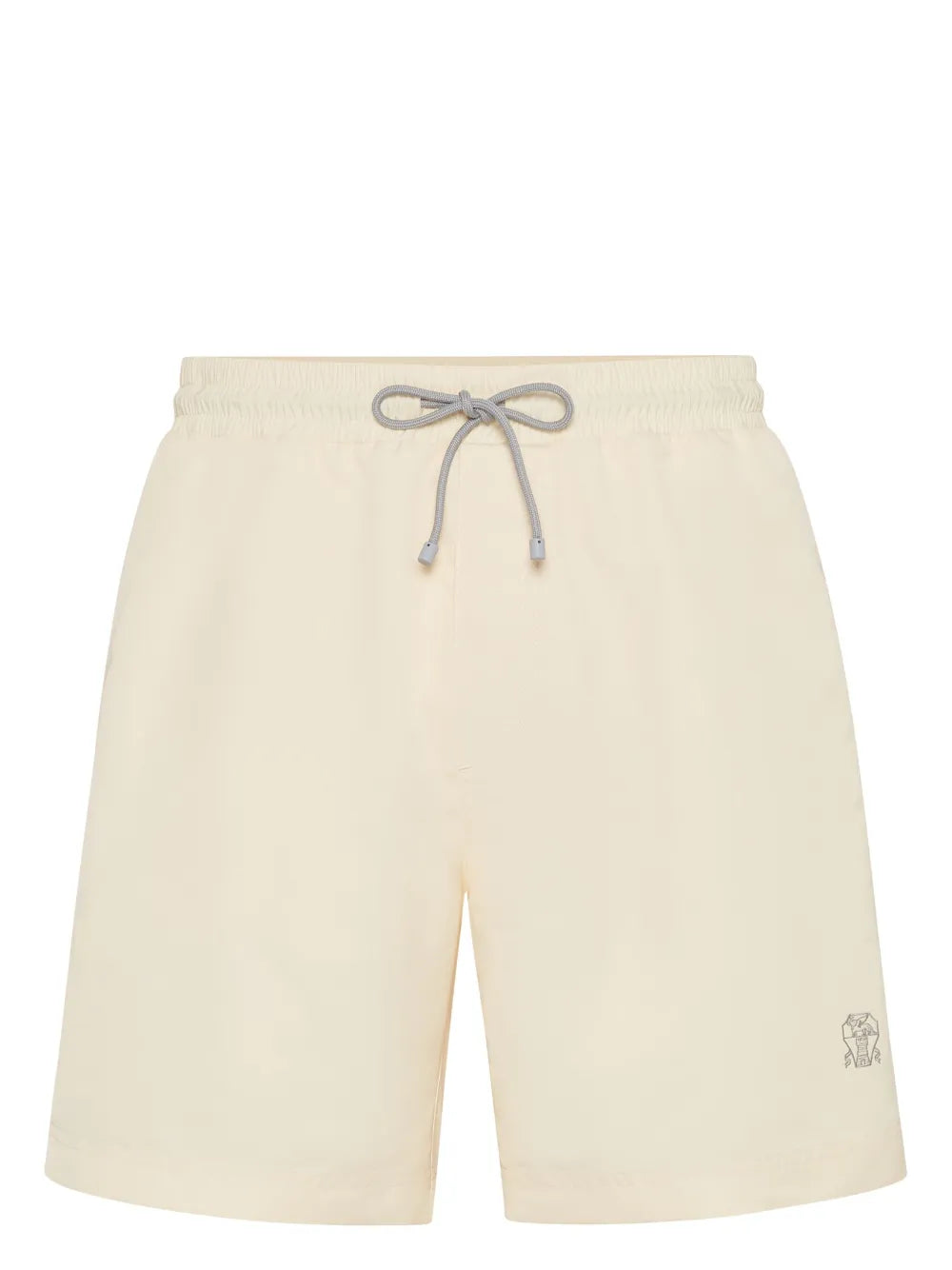 Brunello Cucinelli  logo-print swim shorts