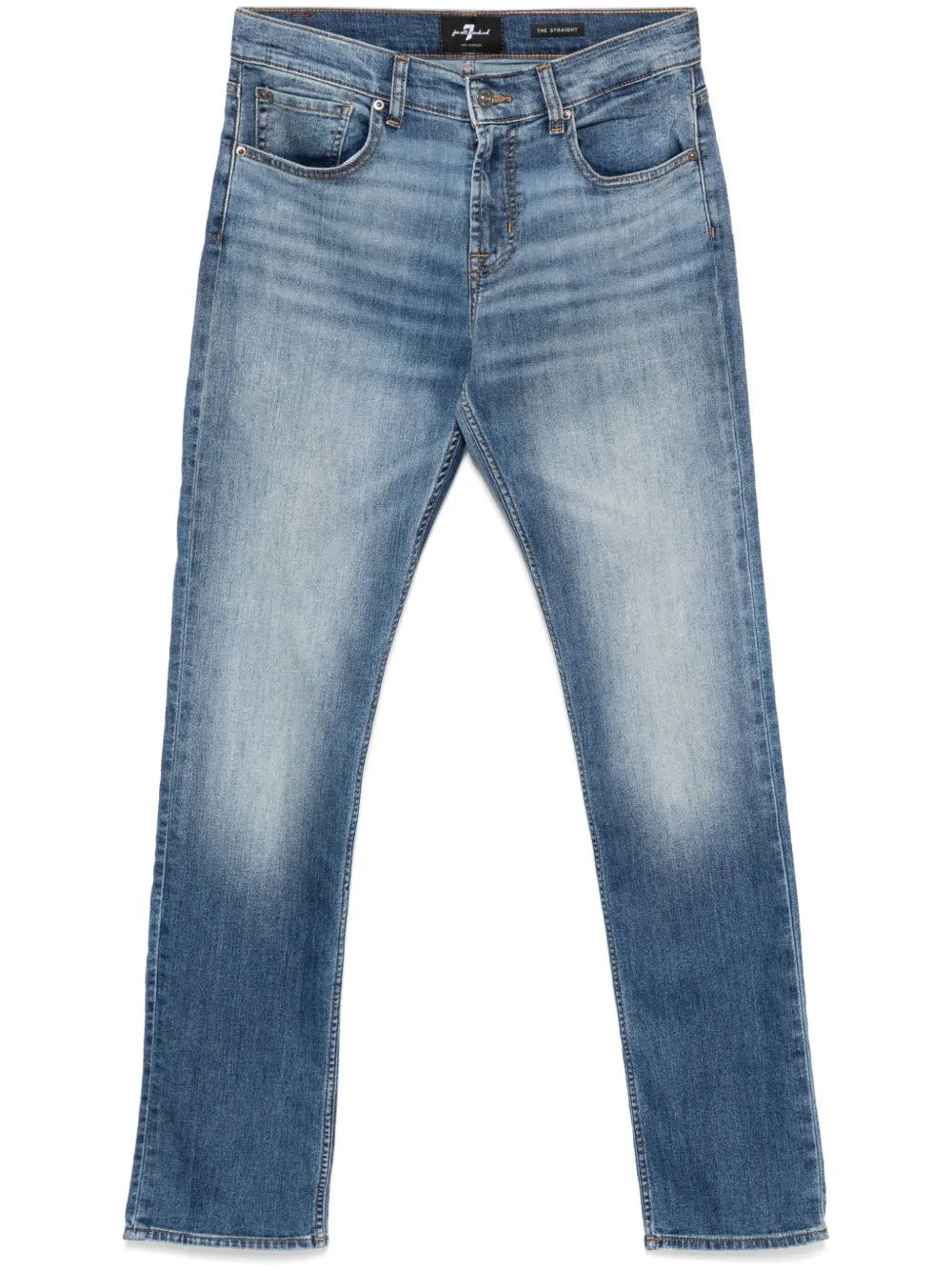 7 For All Mankind  Airweft straight-leg jeans