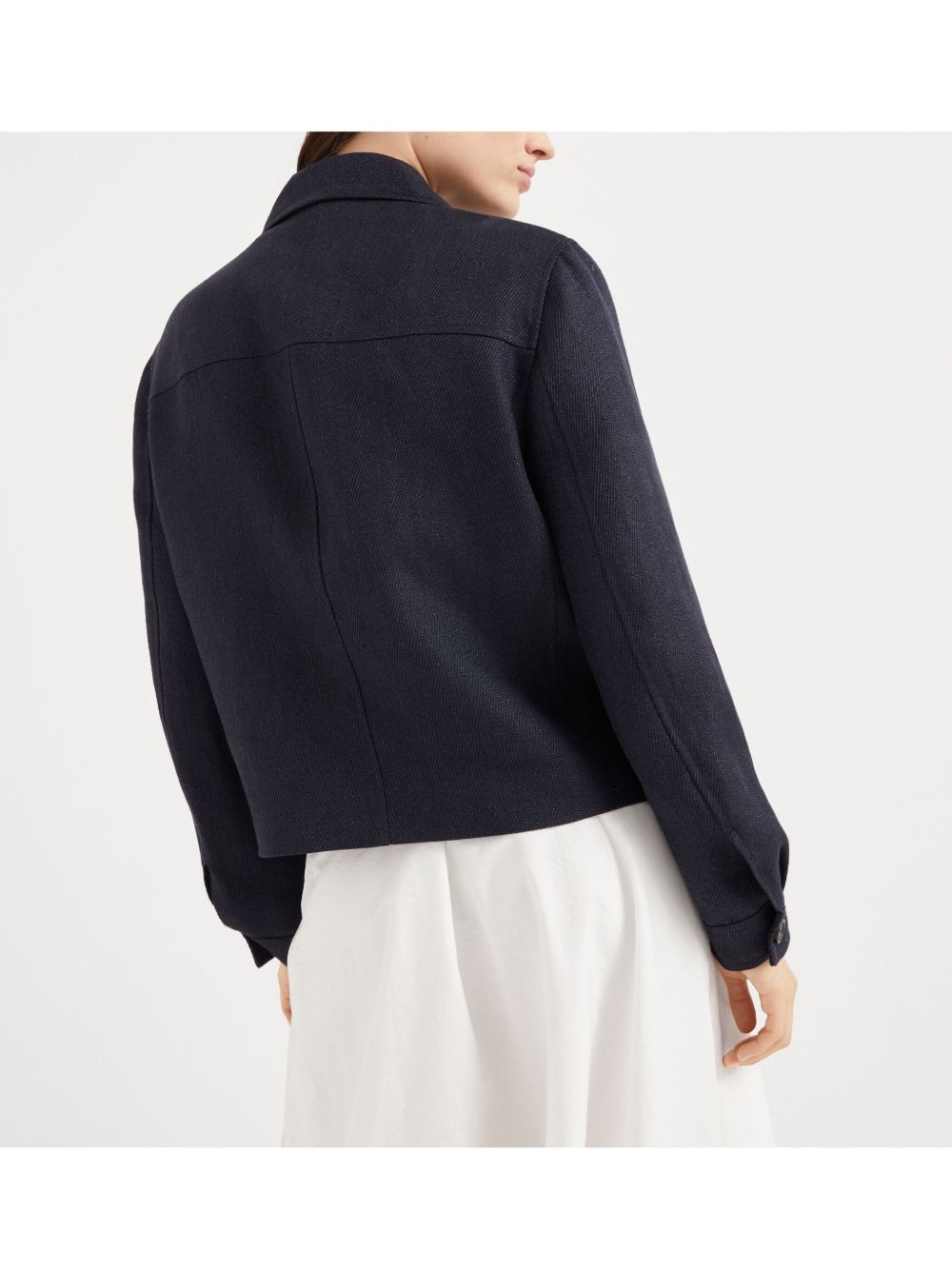 Brunello Cucinelli  Monili-detail caban jacket
