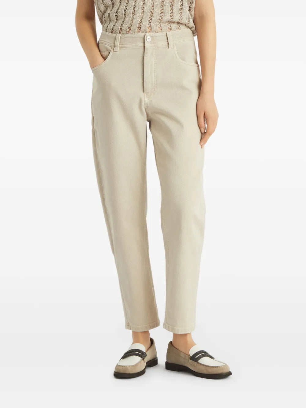 Brunello Cucinelli  tapered jeans