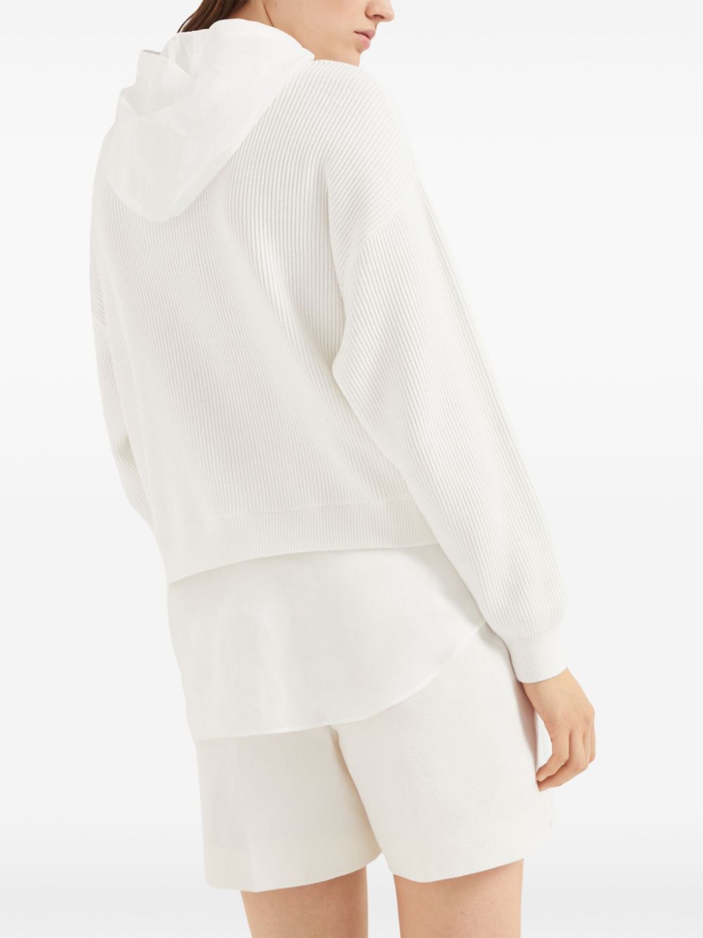 Brunello Cucinelli Monili-detail layered hoodie