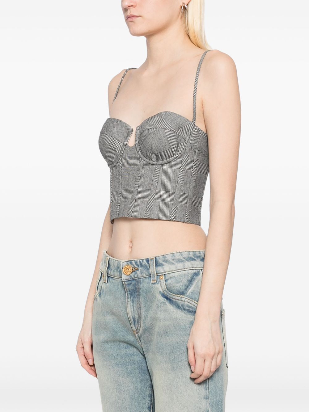 ZIMMERMANN  crush check bustier