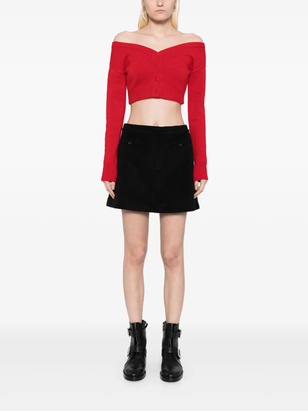 b+ab corduroy mini skirt - Image 4