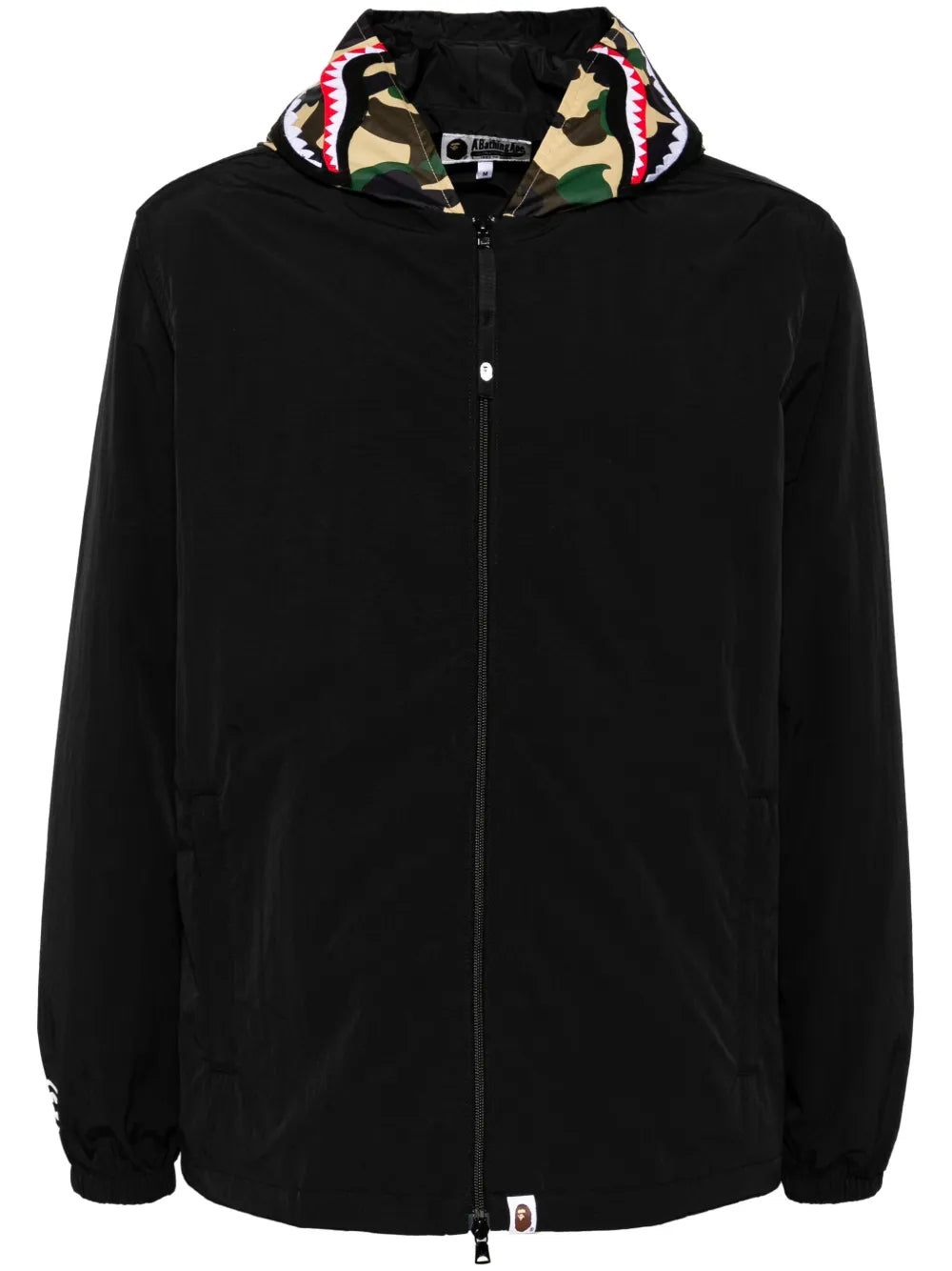 A BATHING APE®  1st camo shark hoodie jacket