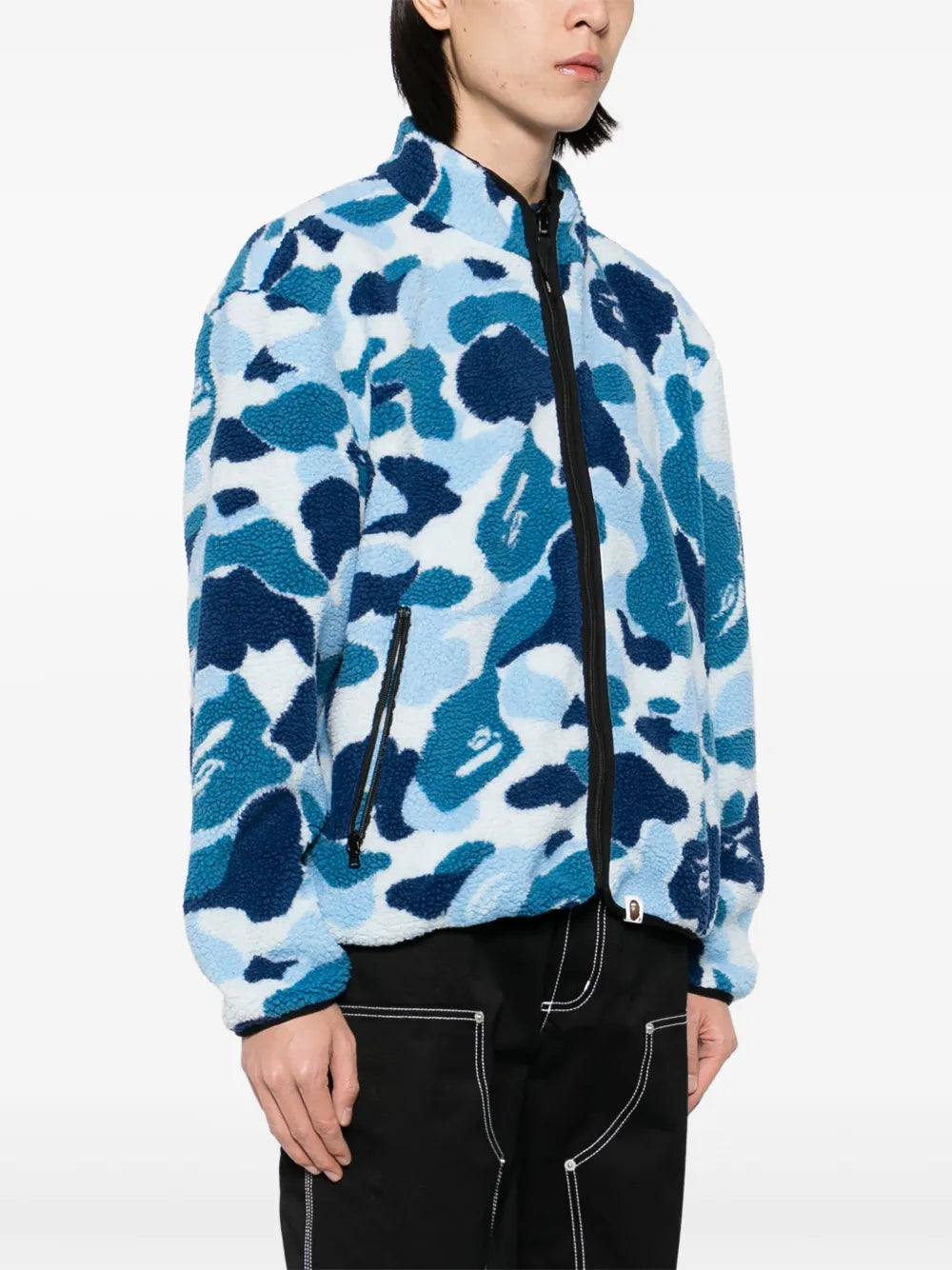 A BATHING APE®  Abc Camo Boa ripstop reversible jacket
