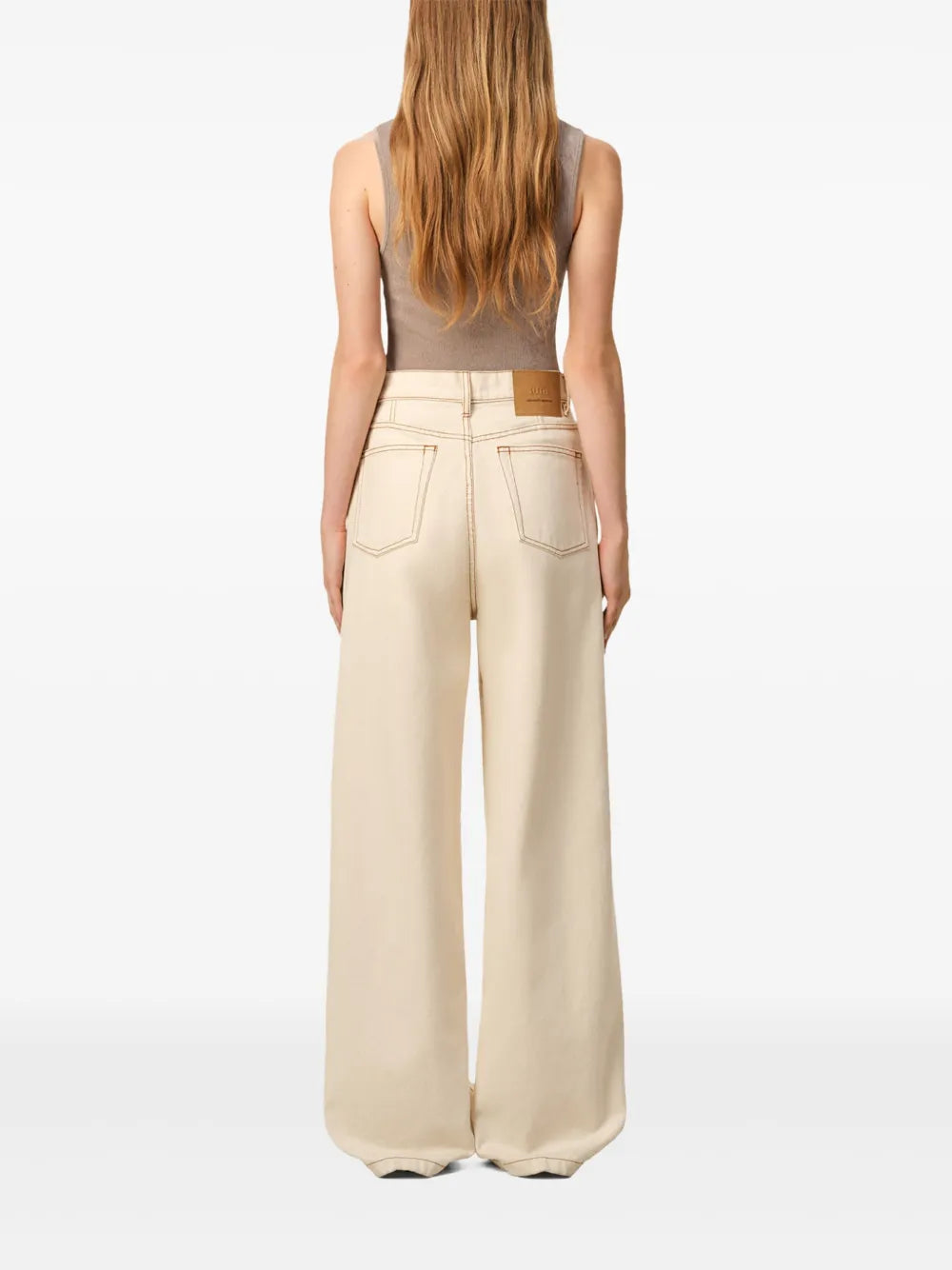 AMI Paris  wide-leg jeans