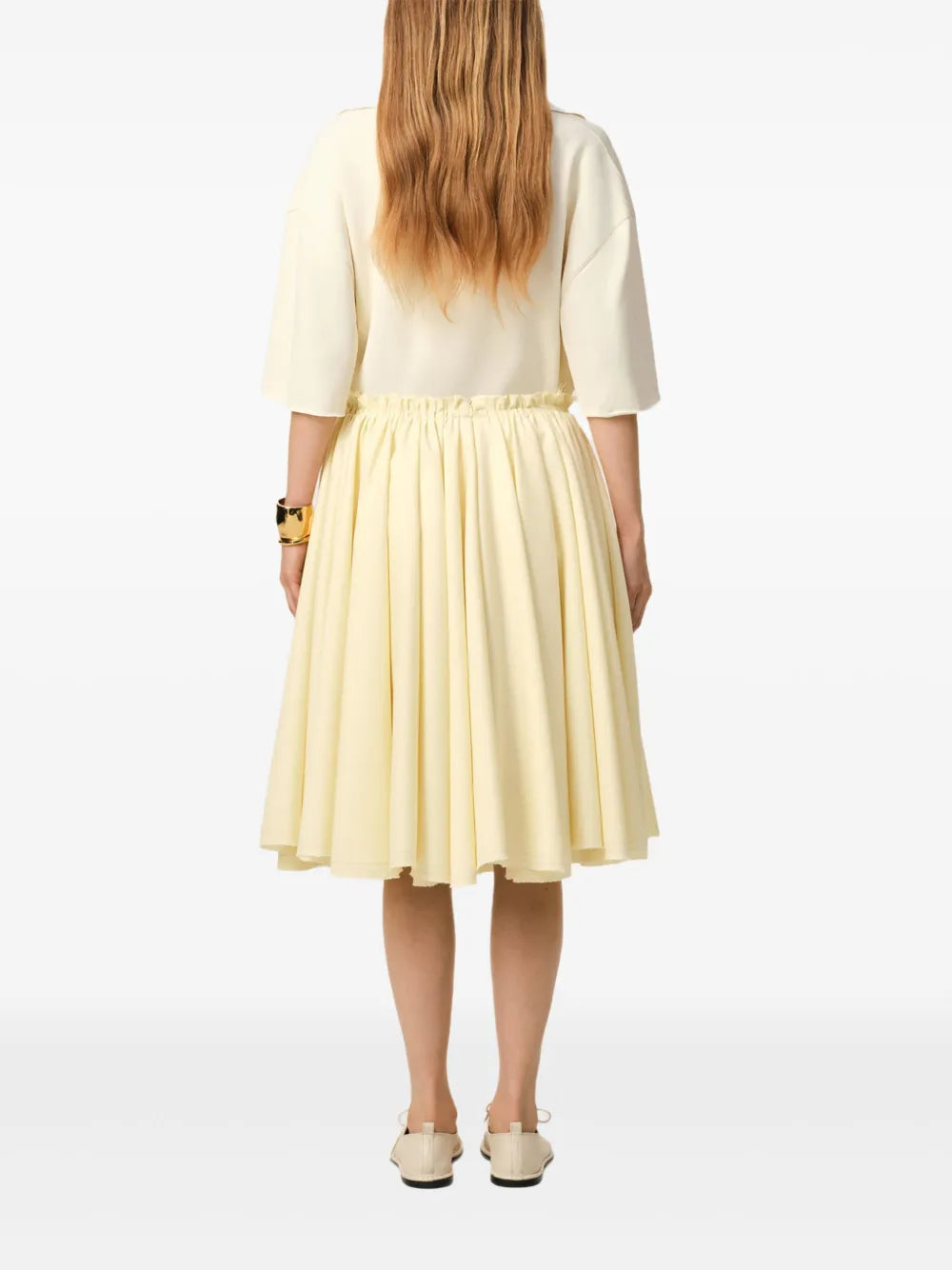 AMI Paris  pleated skirt