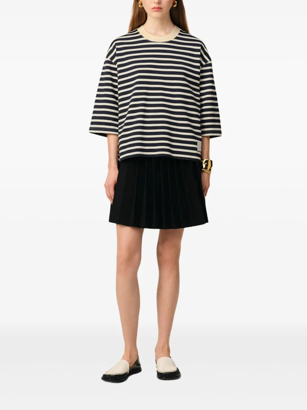 AMI Paris  striped T-shirt