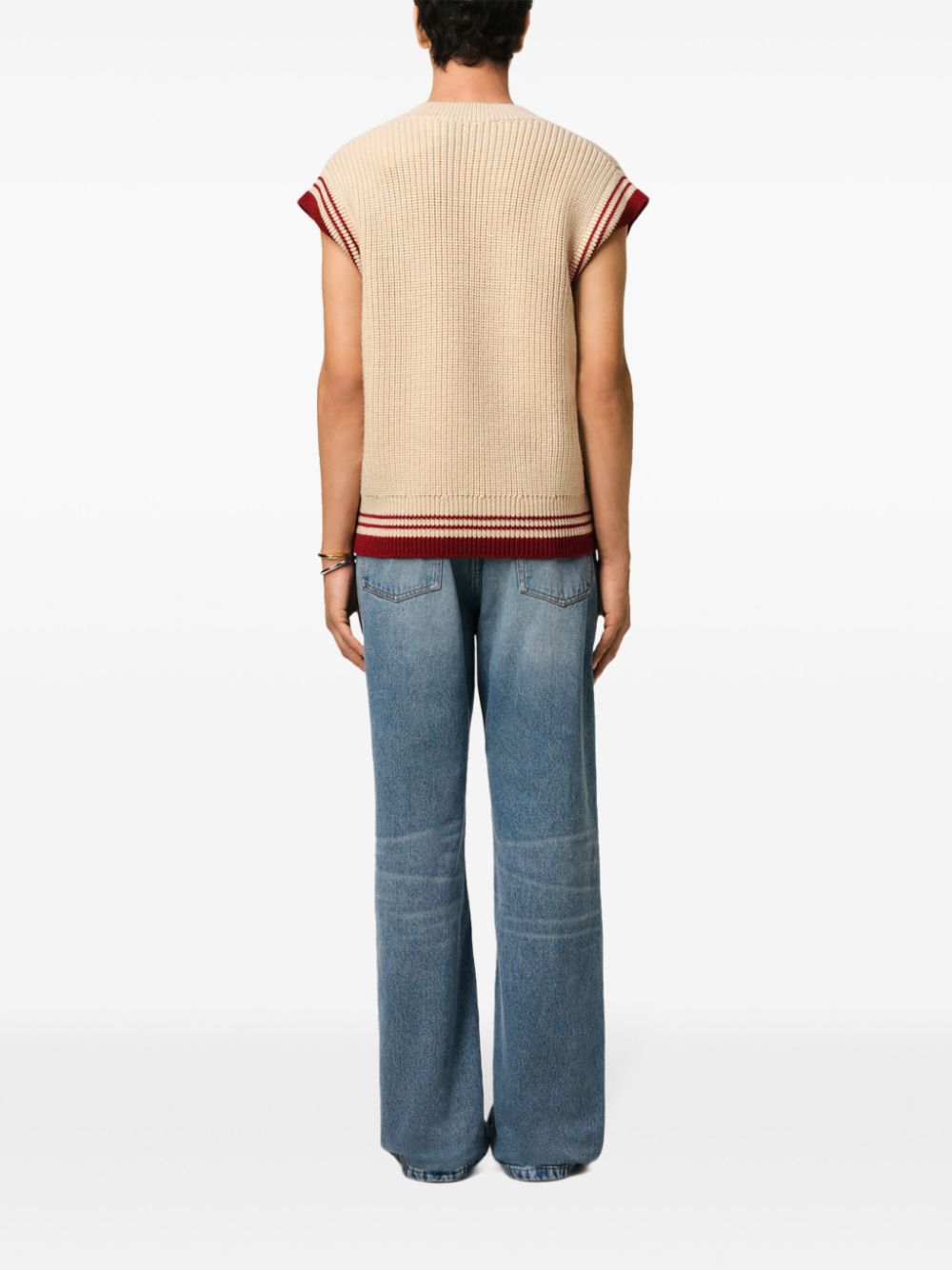 AMI Paris Ami de Coeur knitted sweatshirt