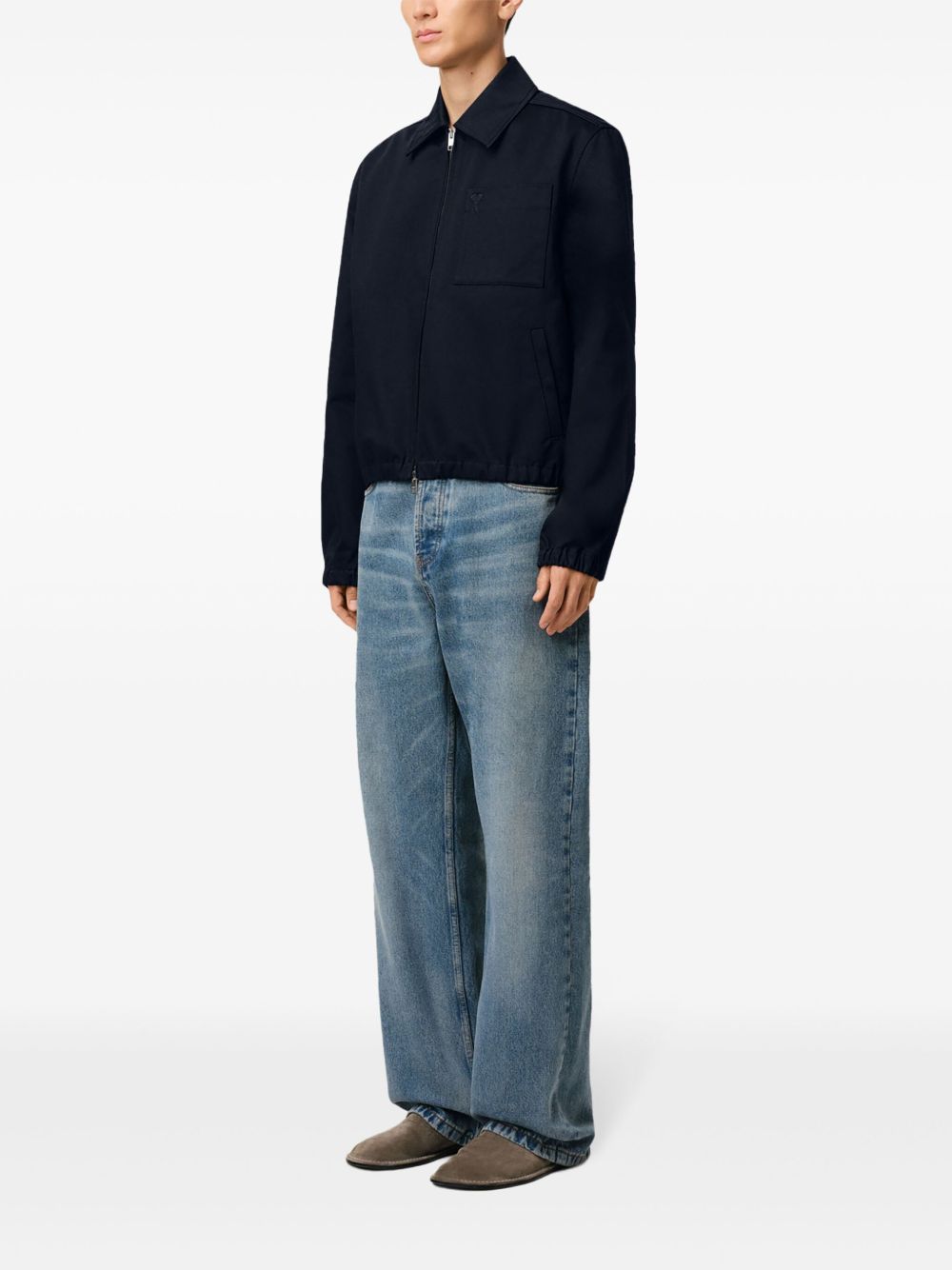AMI Paris Ami de Coeur lightweight jacket - Image 3