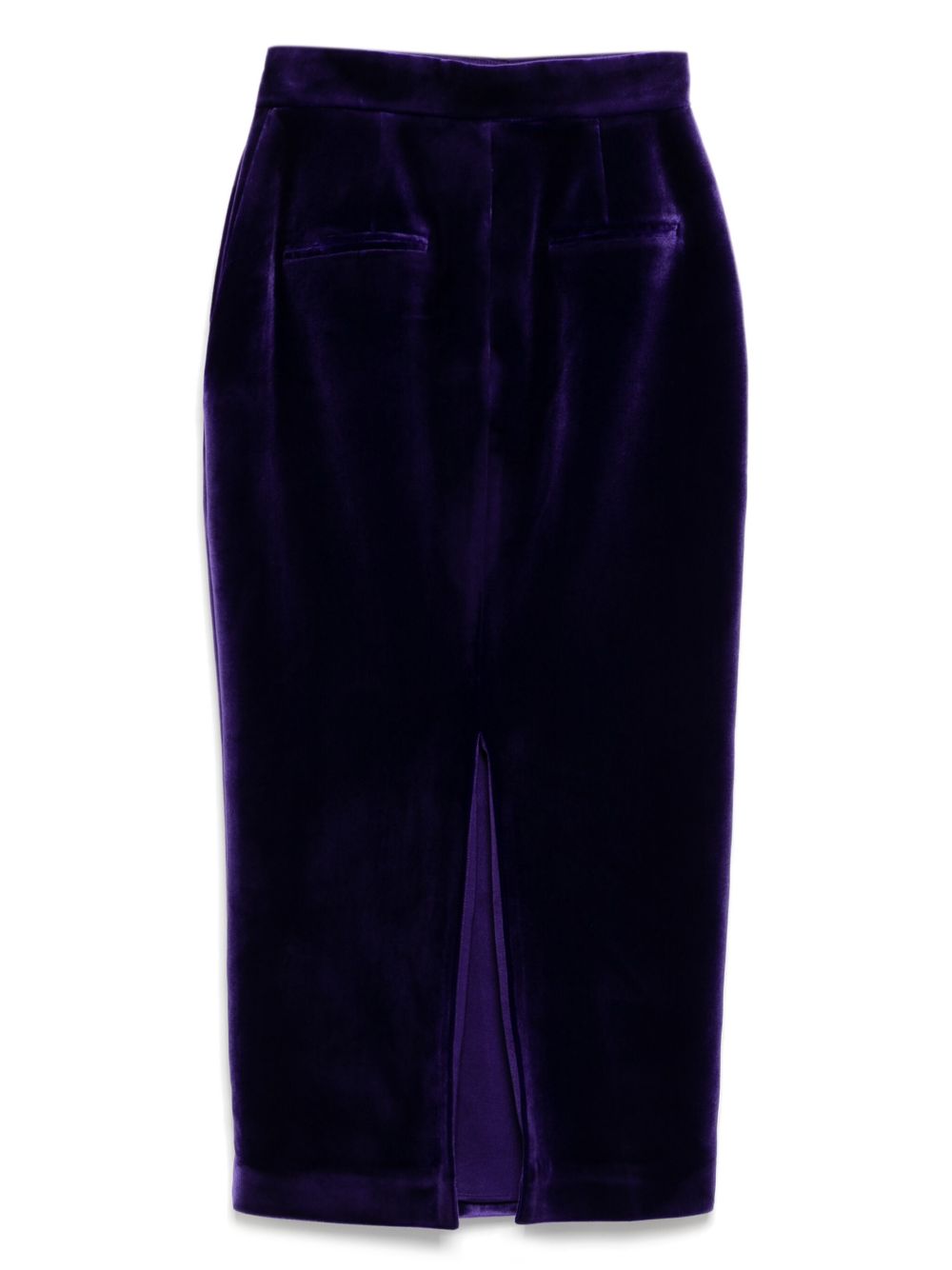 Alex Perry  velvet pencil skirt