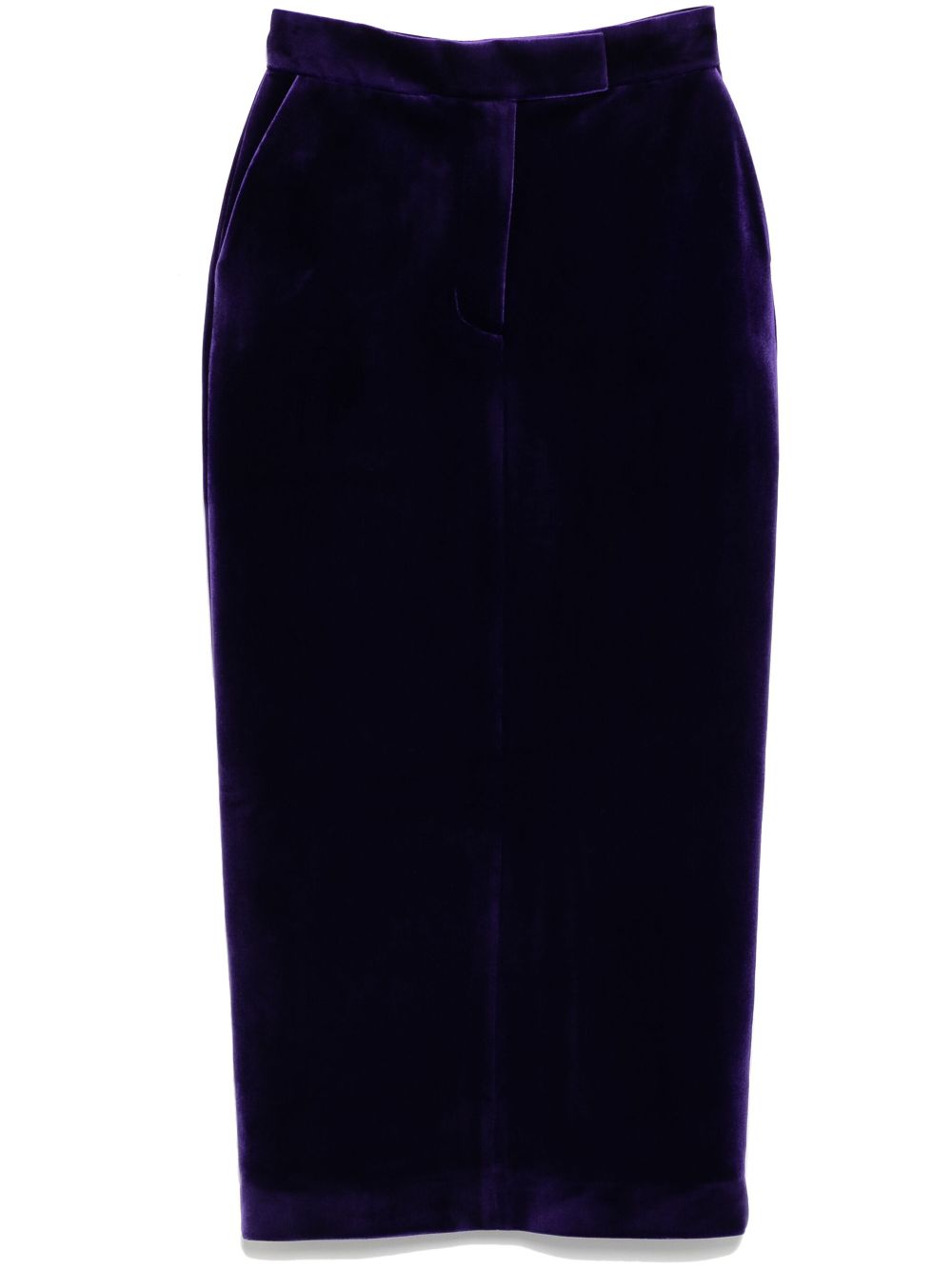 Alex Perry  velvet pencil skirt