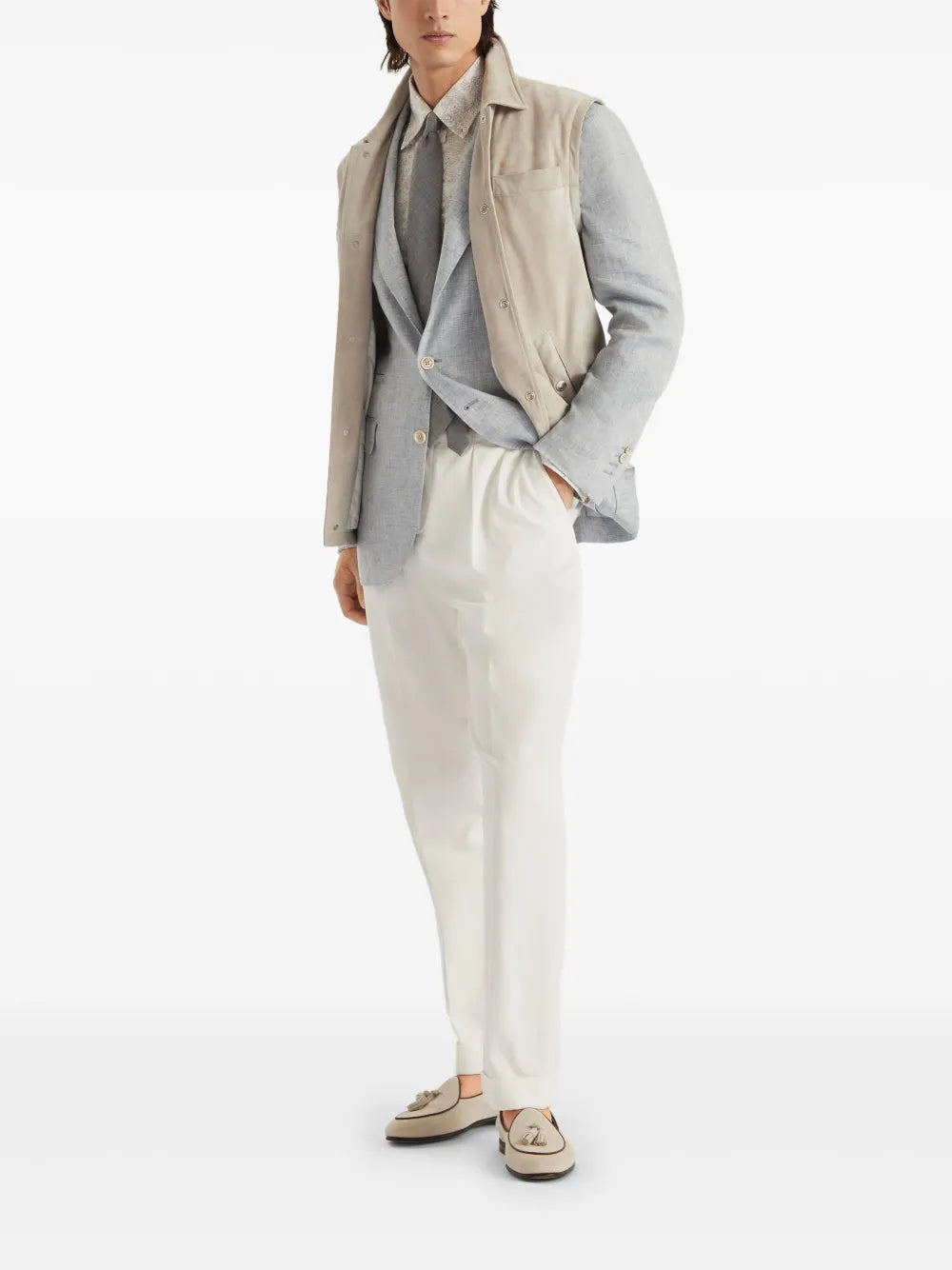 Brunello Cucinelli button-down collar shirt