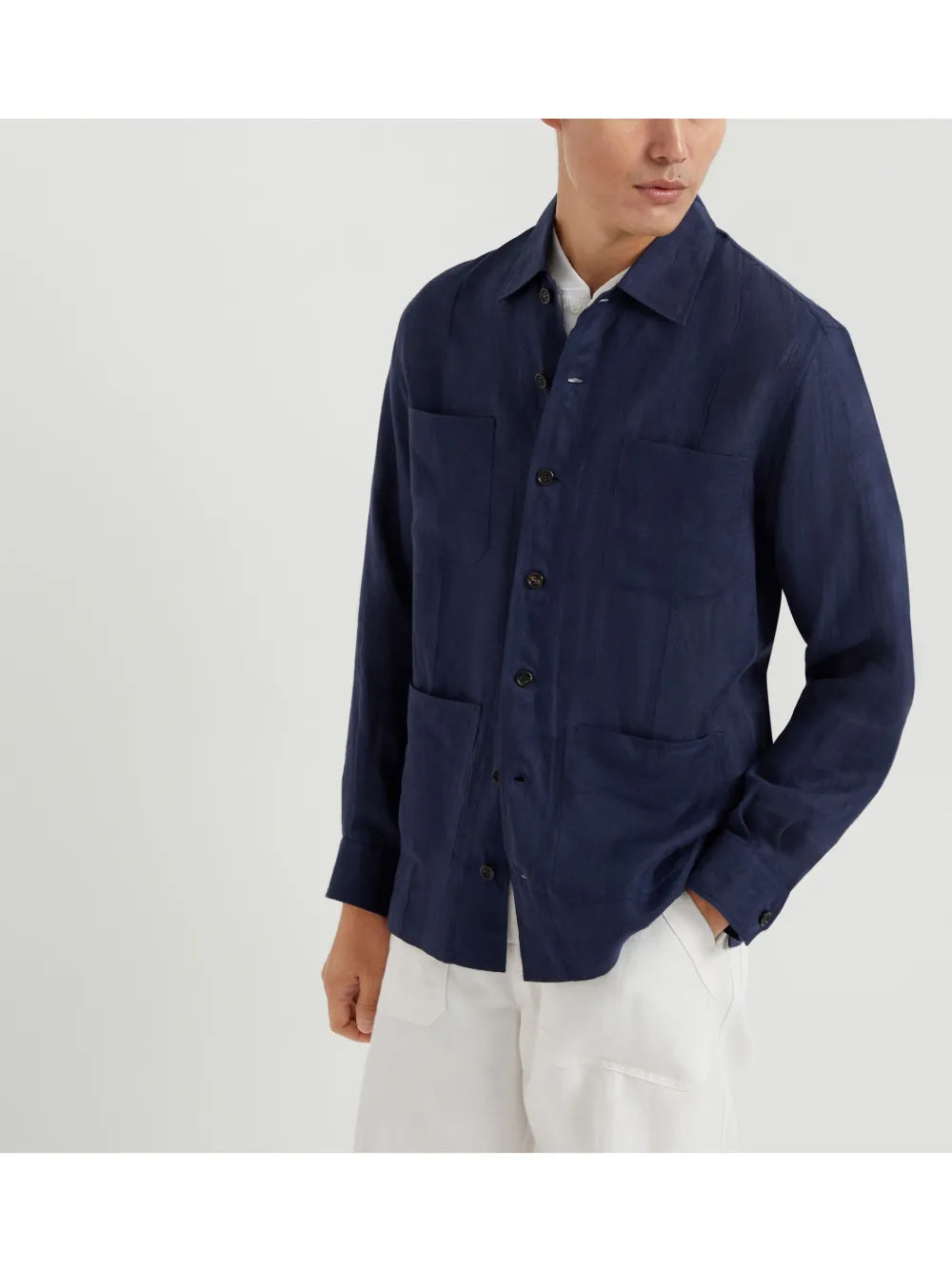 Brunello Cucinelli  linen shirt