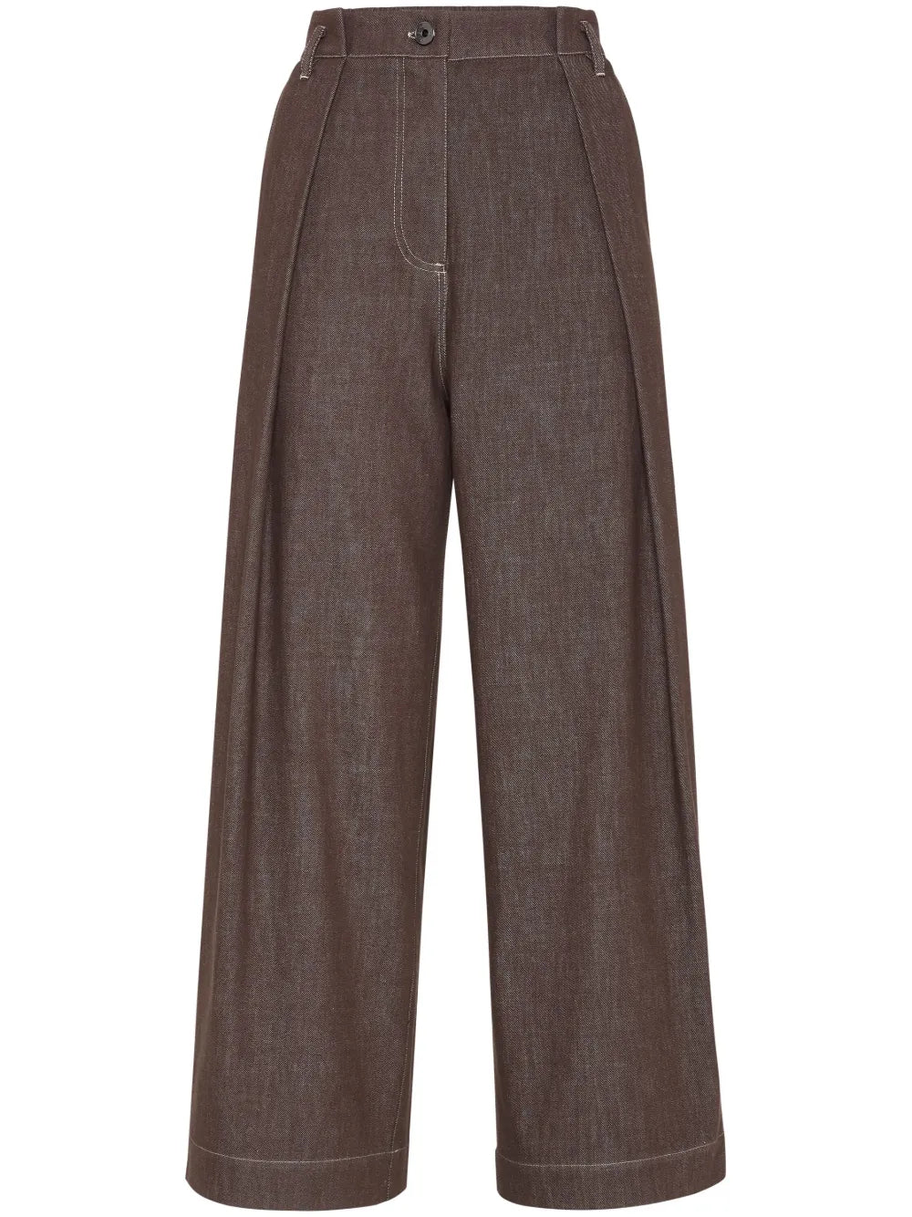 Brunello Cucinelli  box pleat trousers