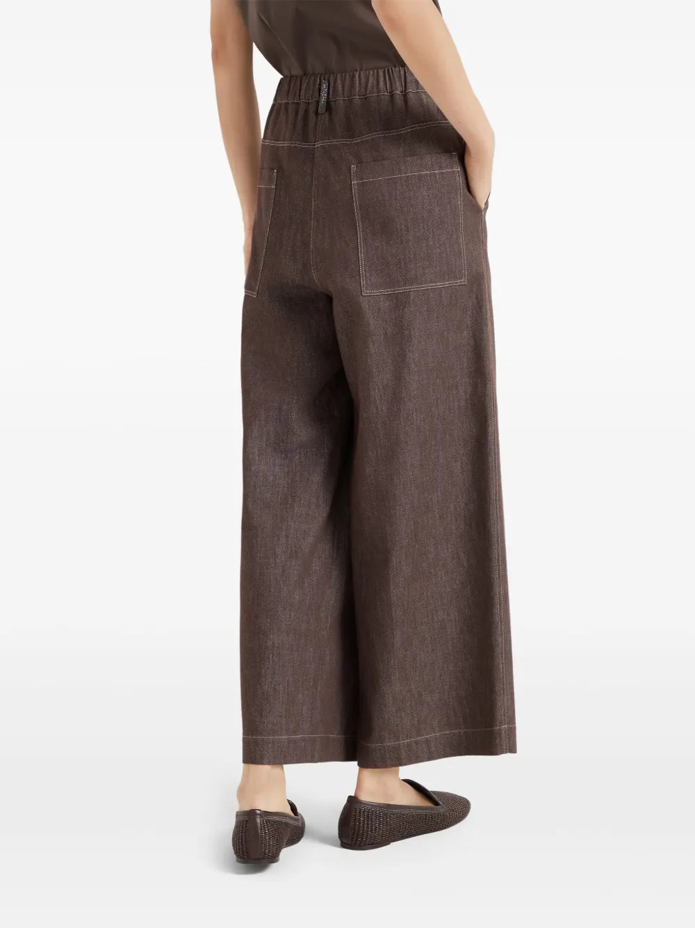Brunello Cucinelli  box pleat trousers