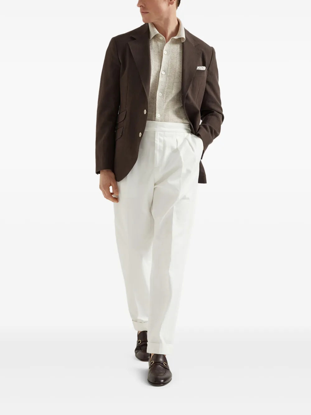 Brunello Cucinelli  classic collar shirt