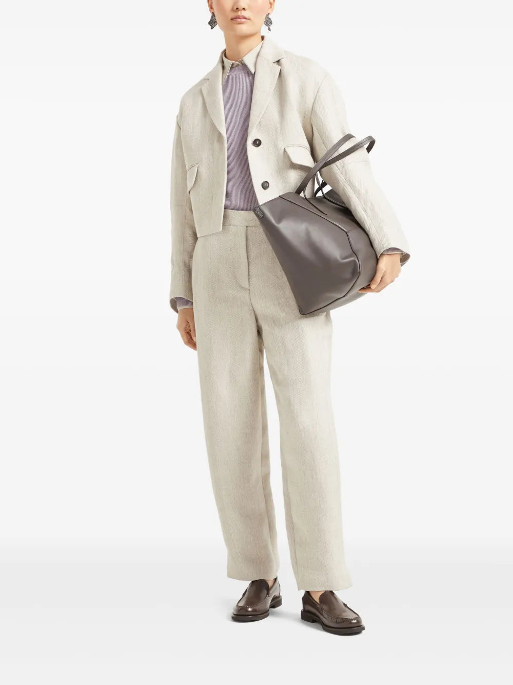 Brunello Cucinelli  Monili-chain shirt