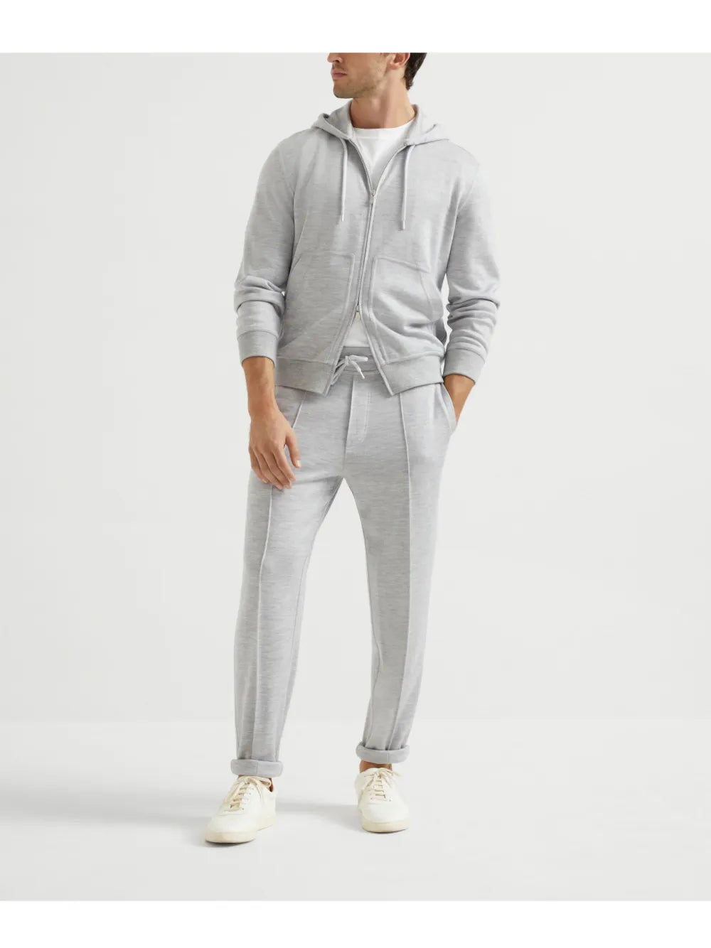 Brunello Cucinelli French terry hoodie