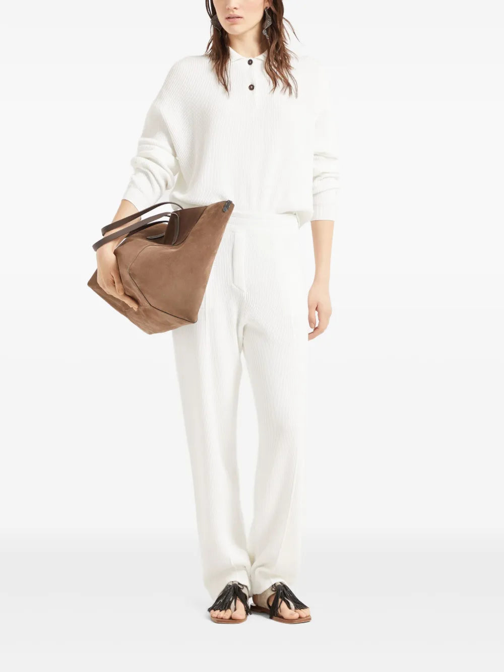 Brunello Cucinelli  cotton track pants