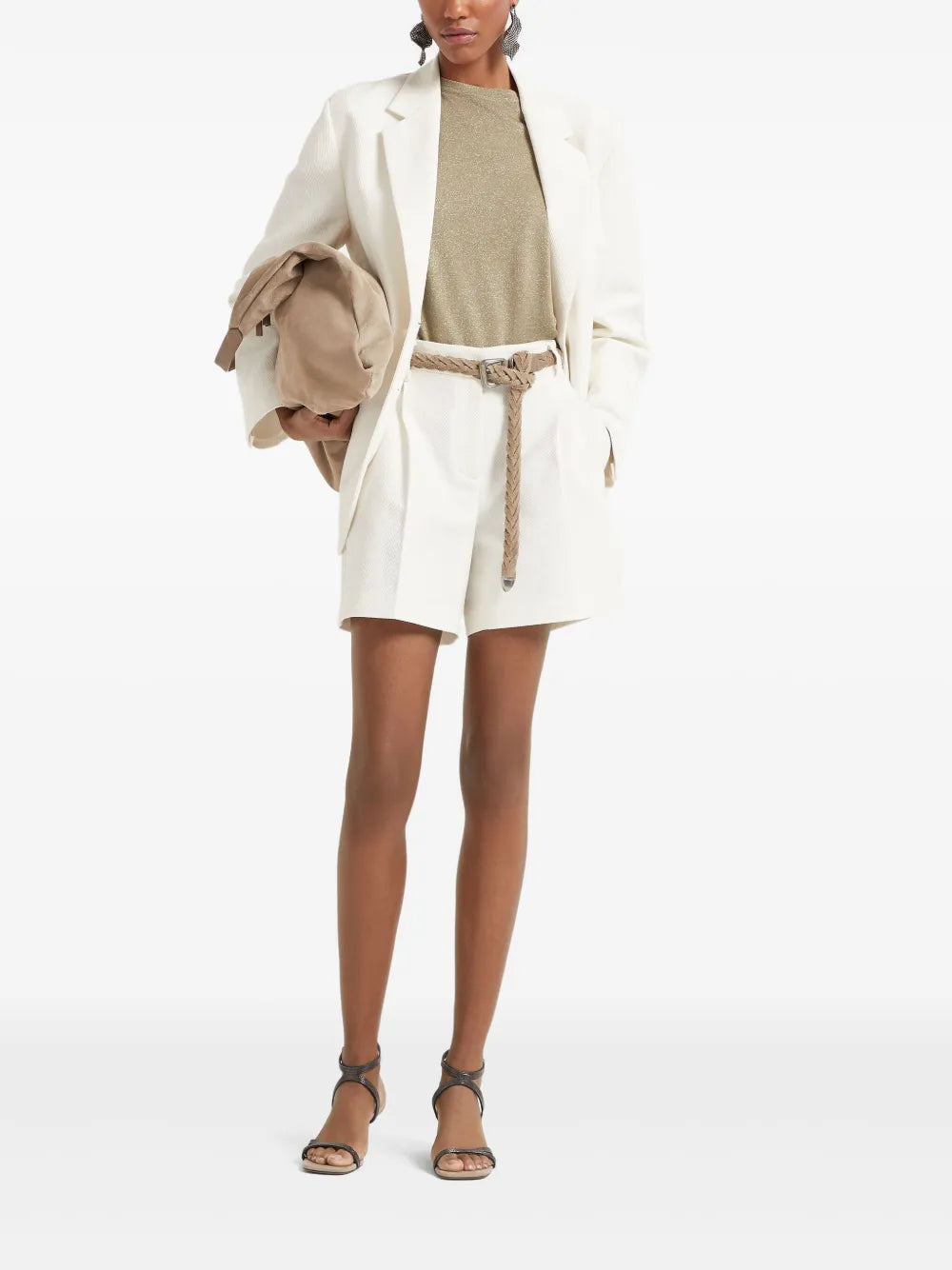 Brunello Cucinelli lurex T-shirt