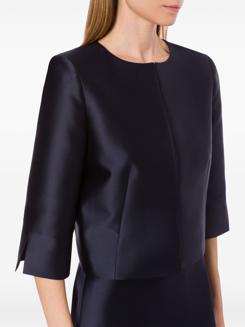 Alberta Ferretti satin jacket - Image 4