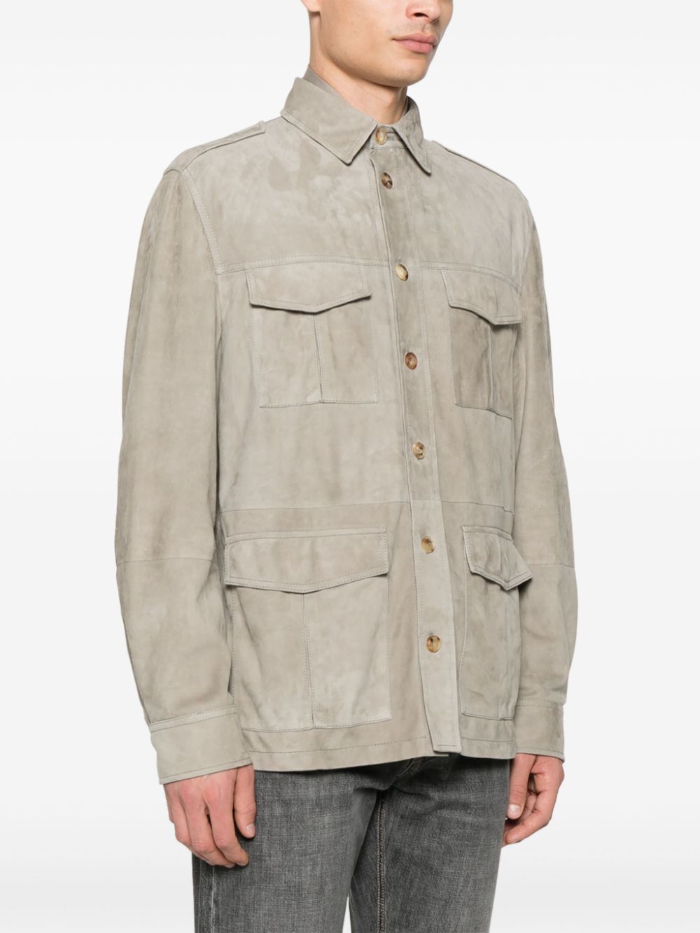 Brunello Cucinelli  suede jacket
