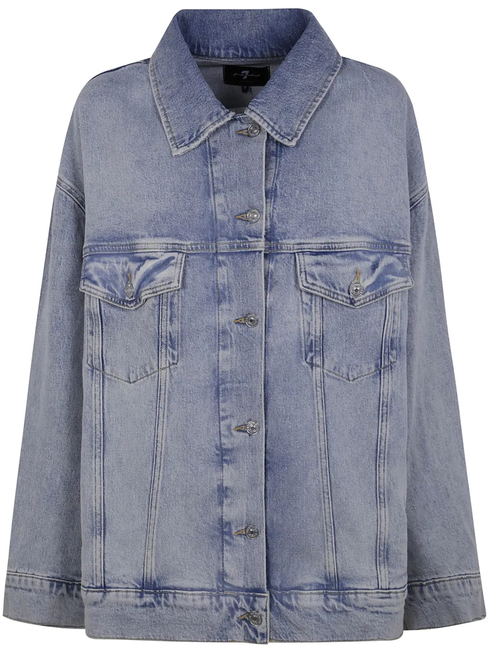7 For All Mankind  buttoned denim jacket