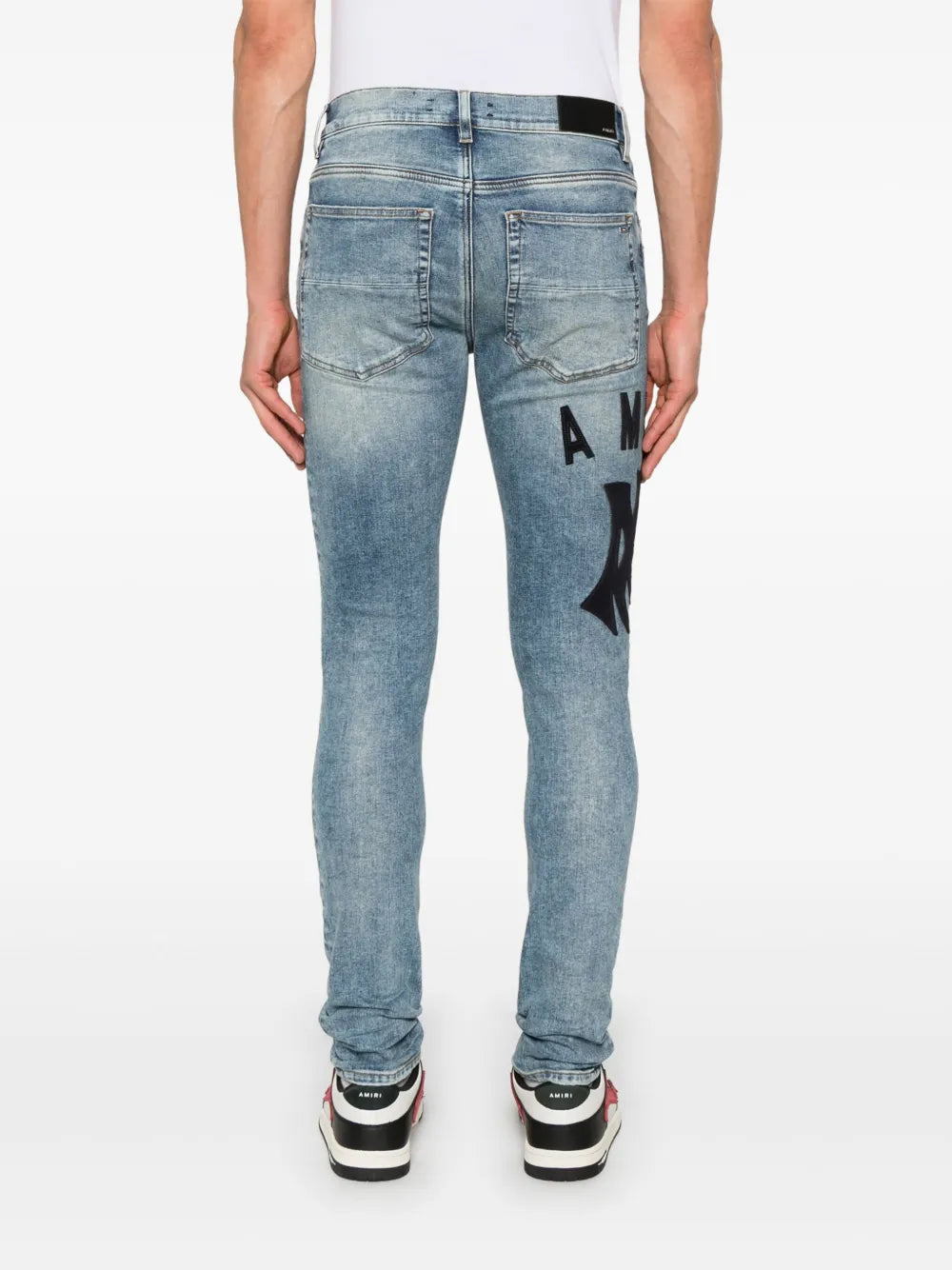 AMIRI  logo-appliqué skinny jeans