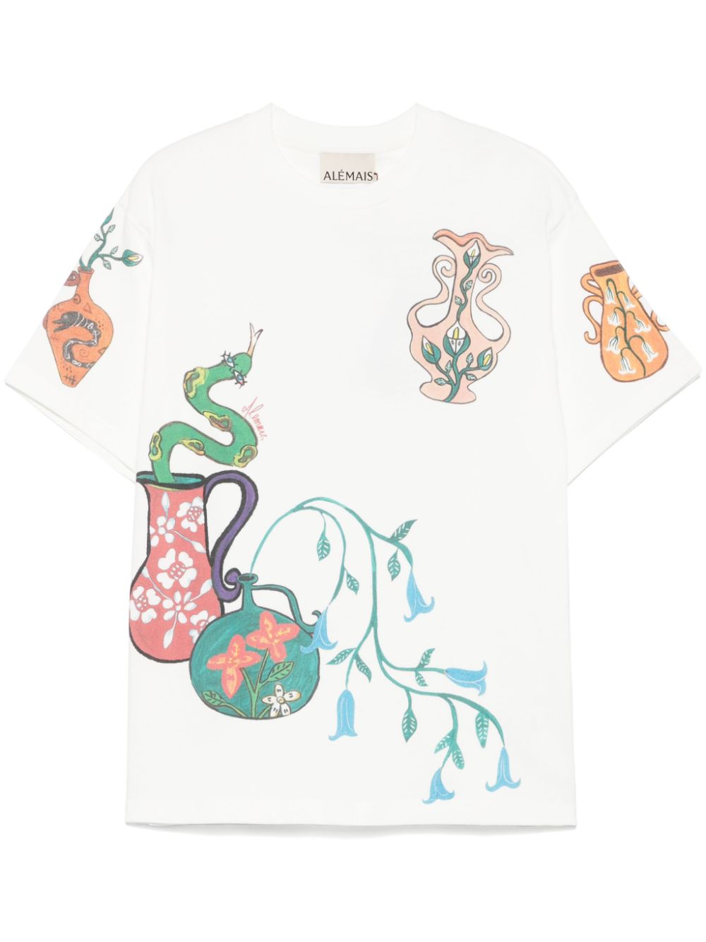 ALEMAIS  Rose T-shirt