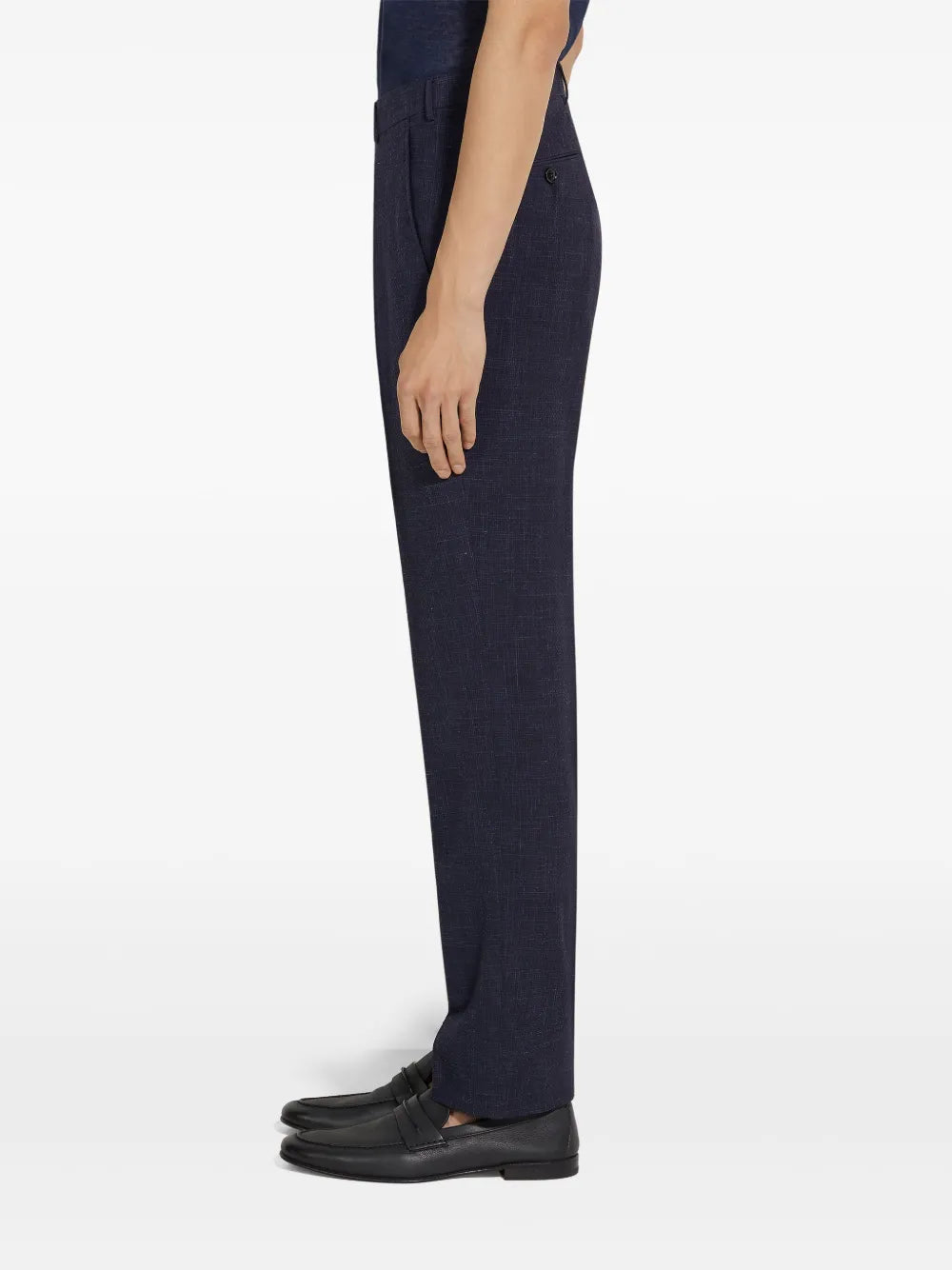 Zegna Trofeo seersucker trousers