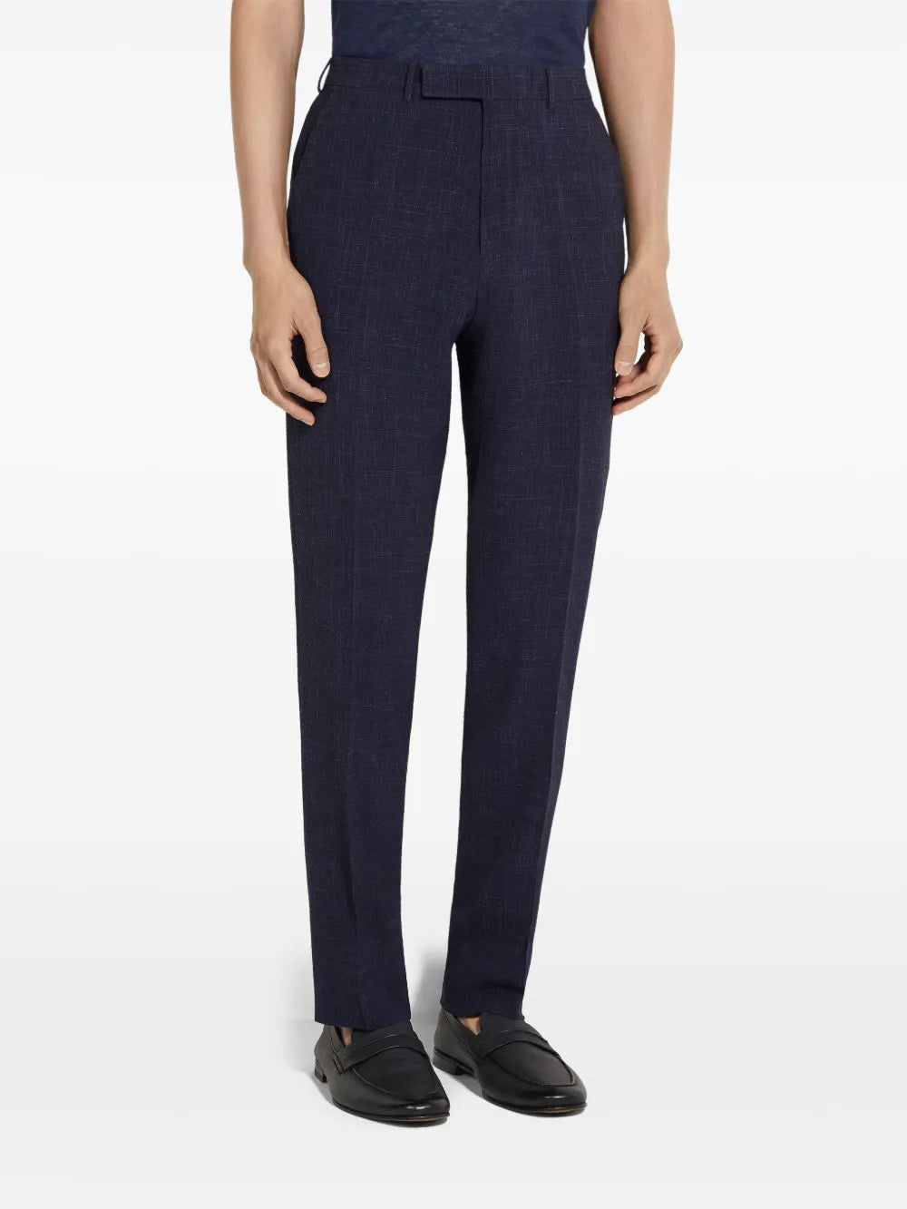 Zegna Trofeo seersucker trousers