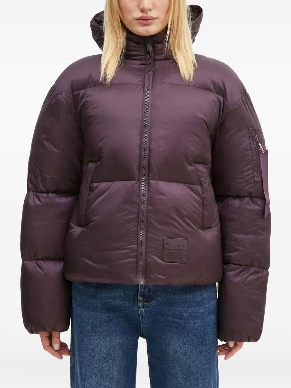 Alpha Industries  Cloud hooded puffer jacket