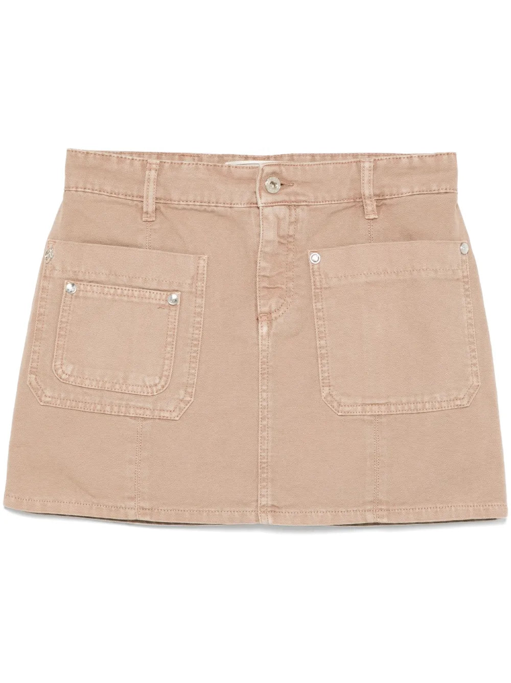 Blumarine  canvas mini skirt