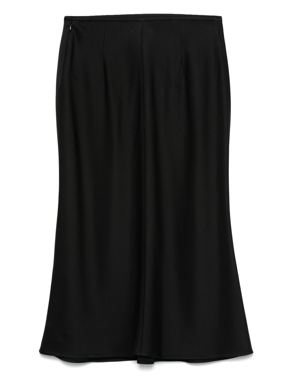 Blumarine satin midi skirt