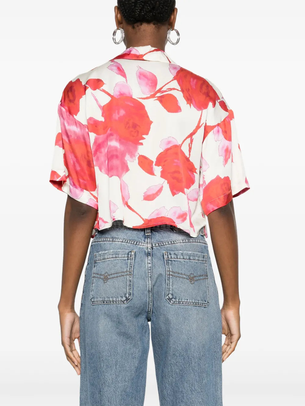 Blumarine floral-print shirt