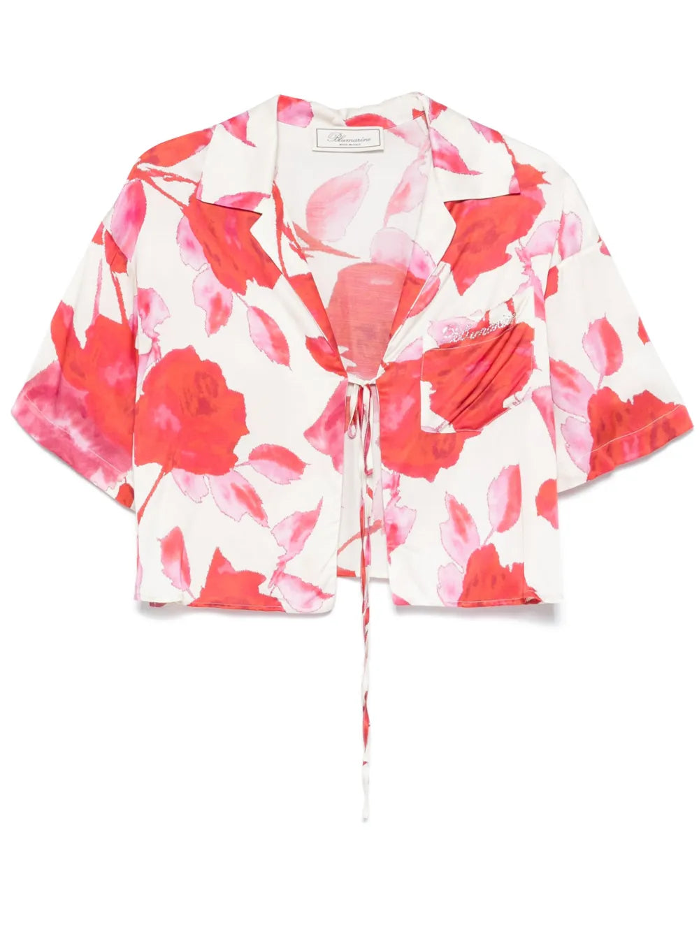 Blumarine  floral-print shirt