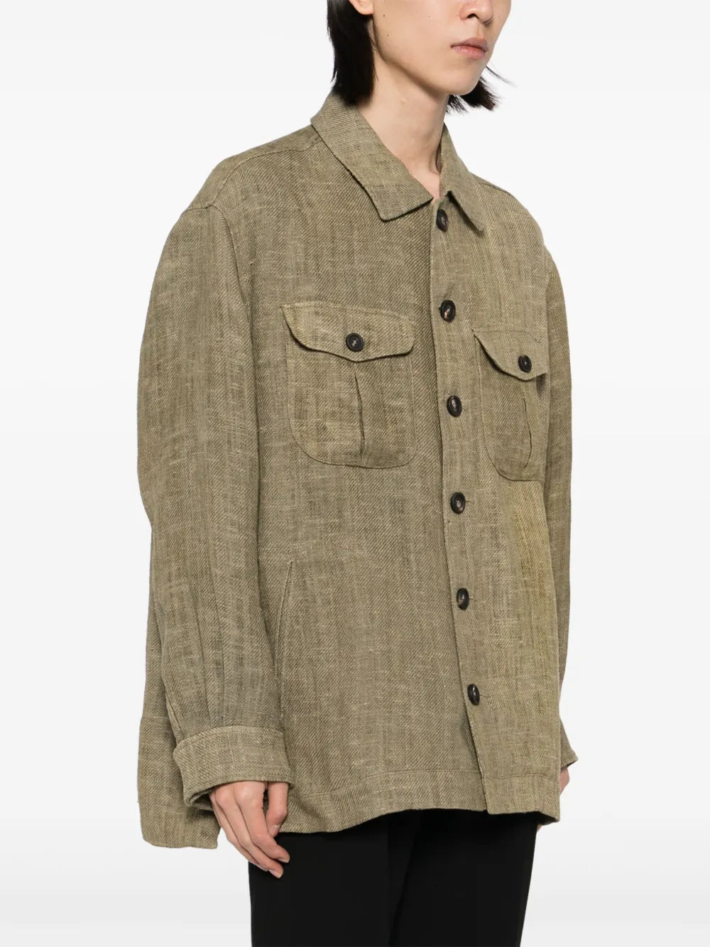 Ziggy Chen  button-up shirt jacket