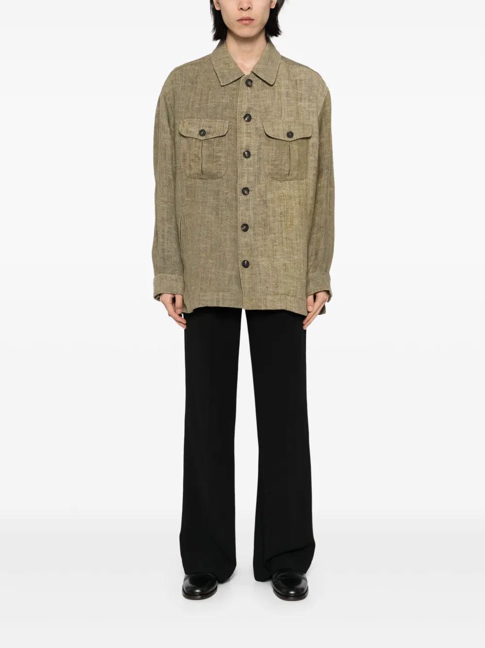 Ziggy Chen  button-up shirt jacket