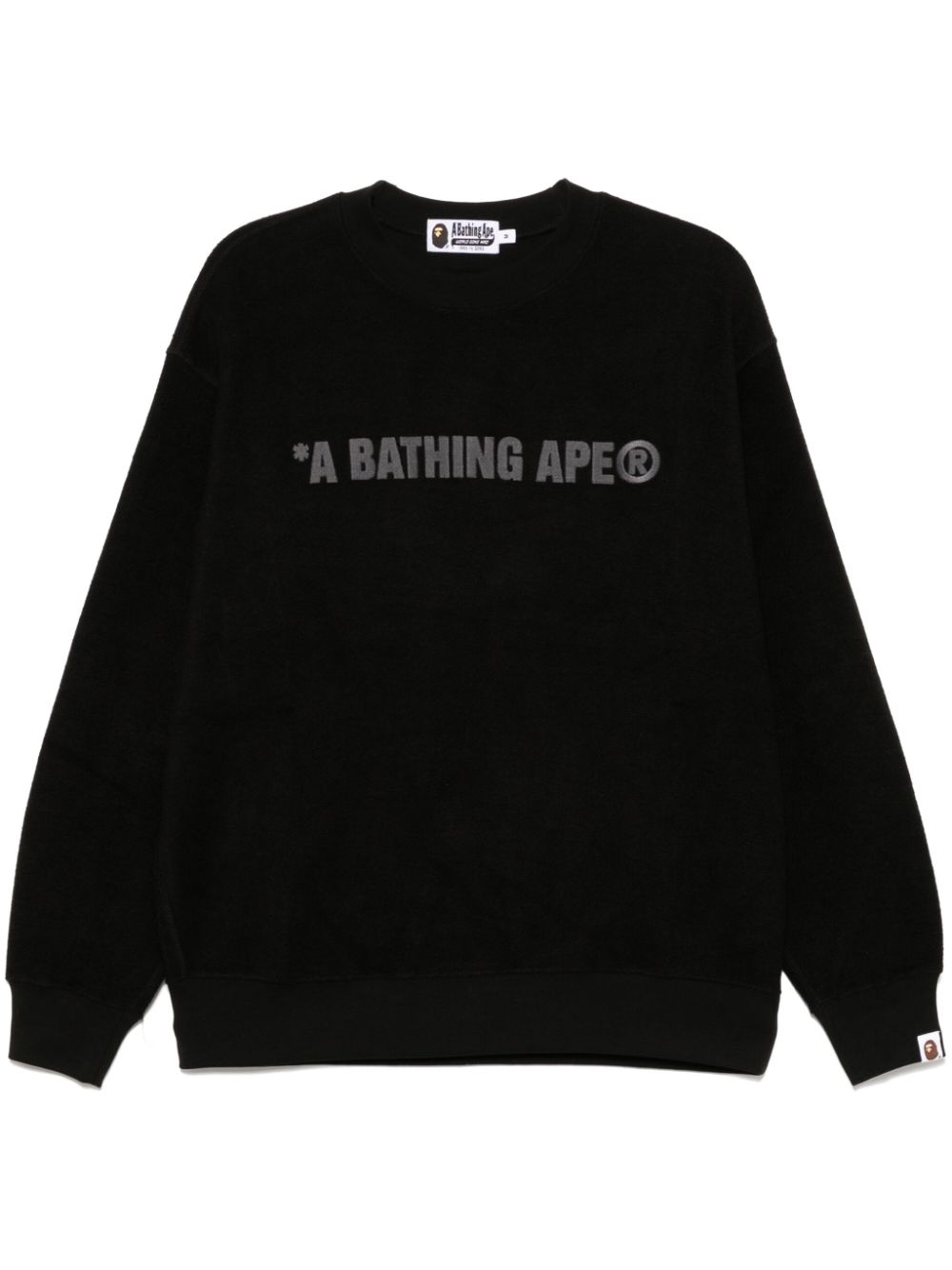 A BATHING APE®  logo sweatshirt