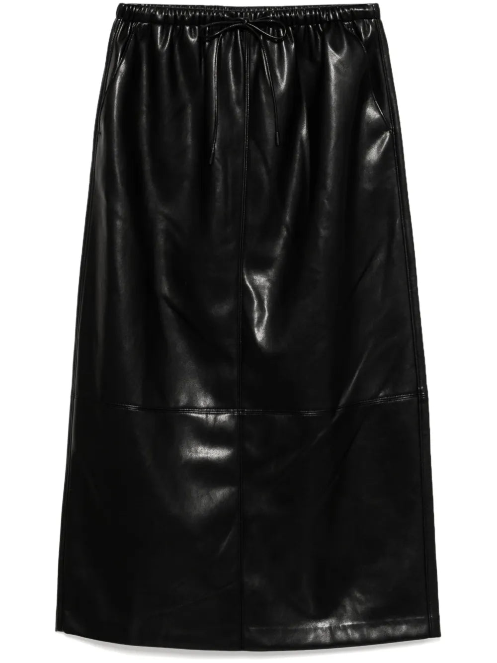 b+ab  faux-leather skirt