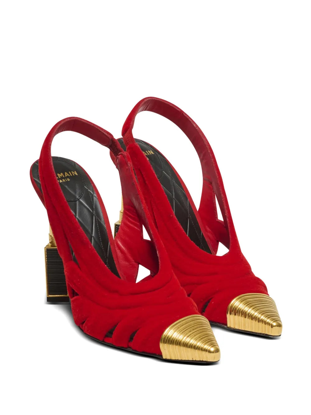 Balmain  100mm Lipstick pumps
