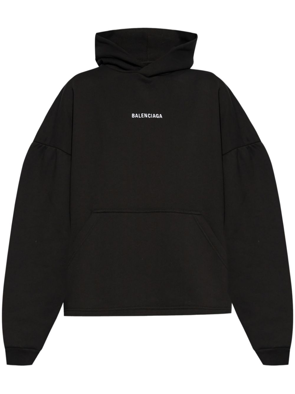 Balenciaga logo-embroidered hoodie