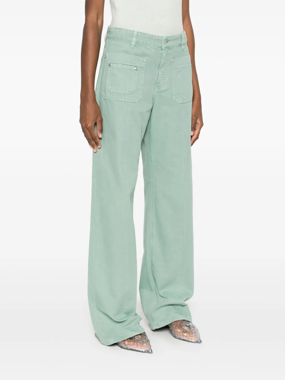 Blumarine  canvas jeans