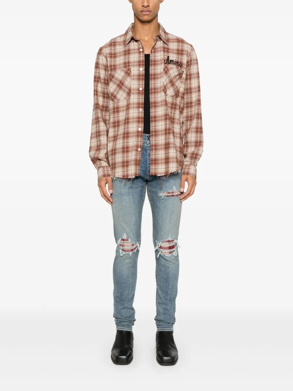 AMIRI  Plaid MX1 jeans