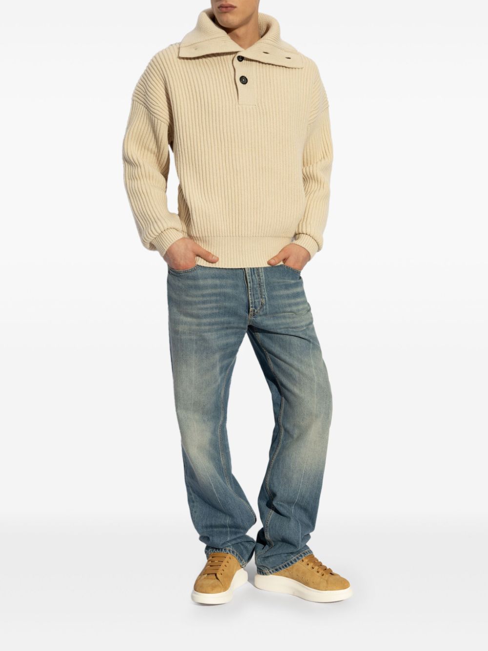 Alexander McQueen ribbed sweater