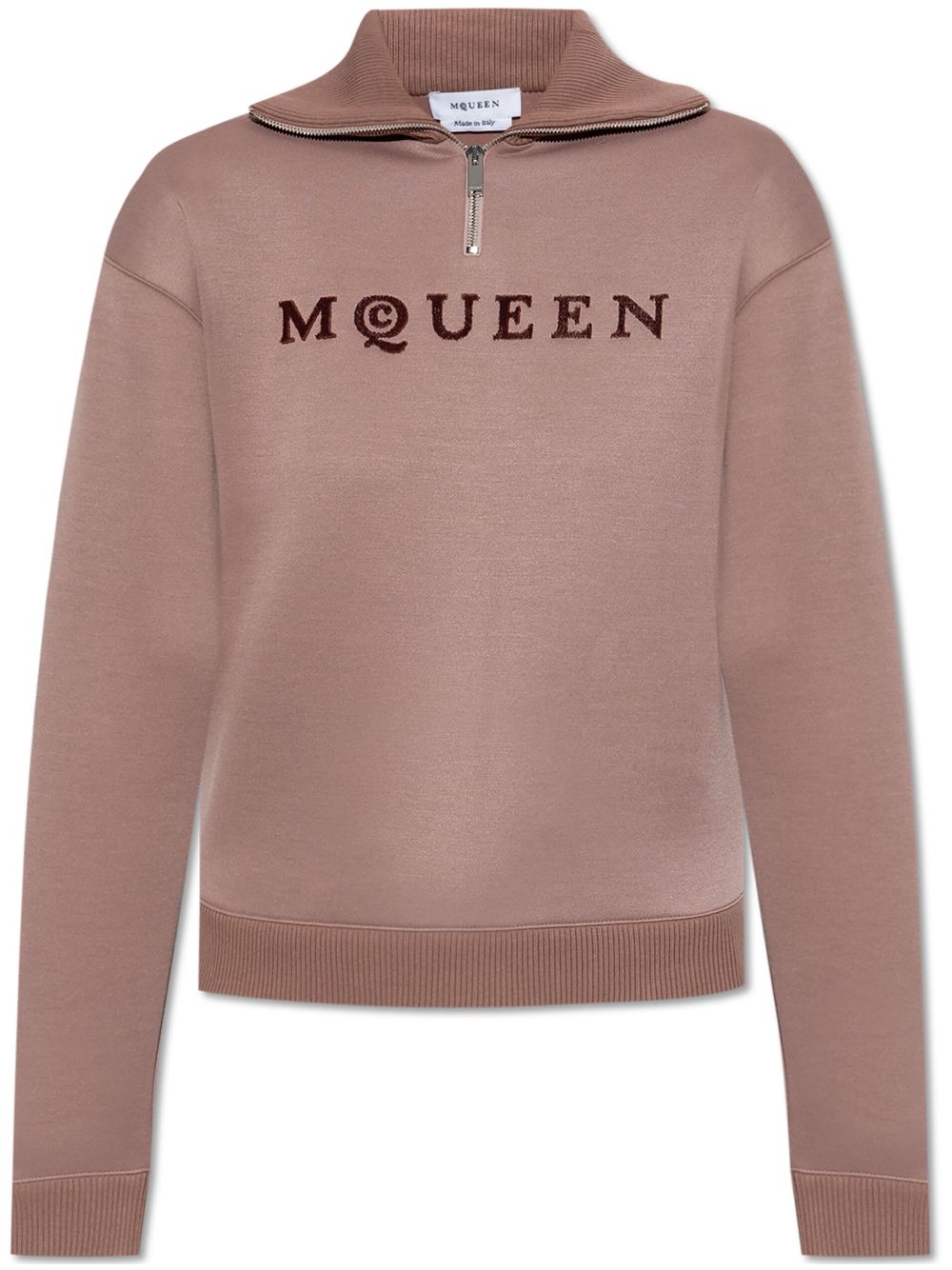 Alexander McQueen  logo-embroidered sweatshirt