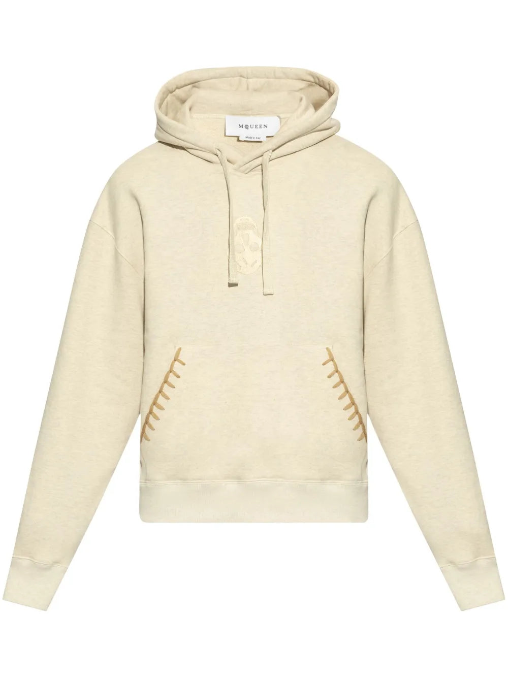 Alexander McQueen  Skull-embroidered hoodie